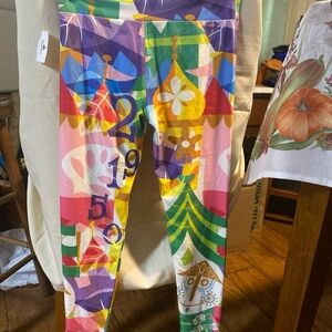 Disney Multicolor Fantasy It’s a Small World Leggings